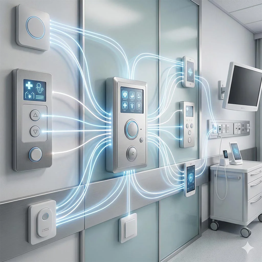 Painel de chamada de enfermagem: agilidade na comunicação entre pacientes e equipe hospitalar.