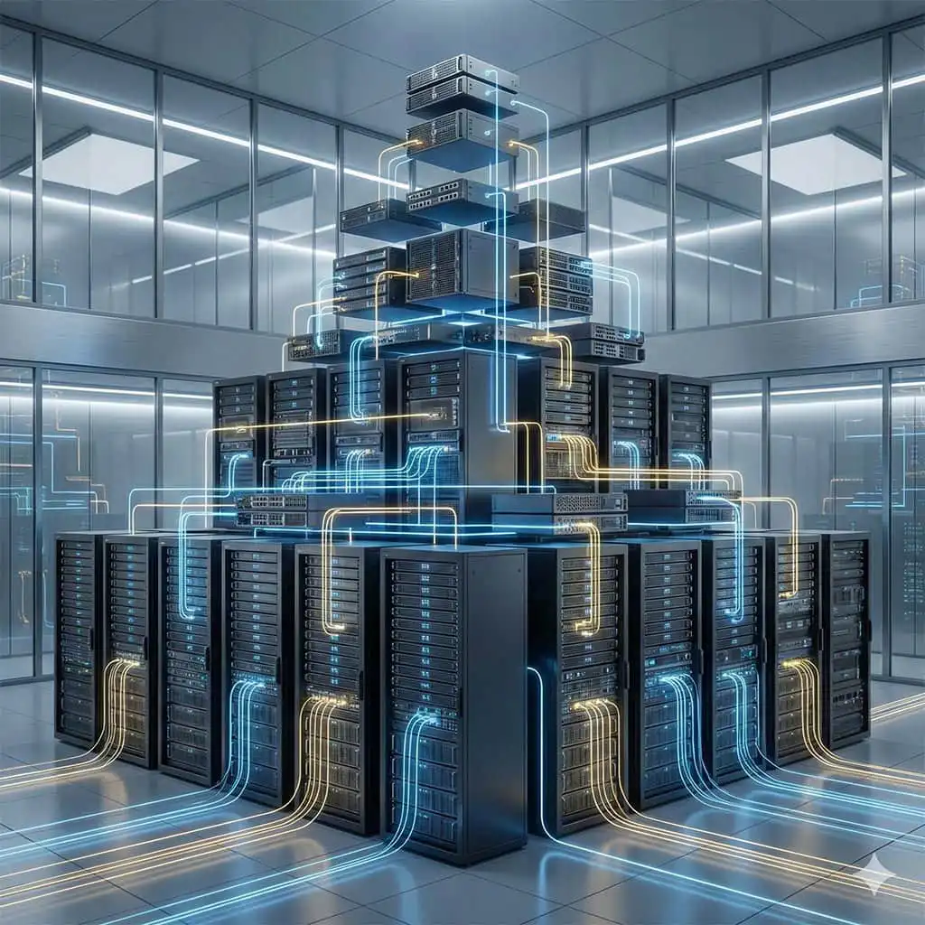 Infraestrutura de TI escalável: aluguel de equipamentos modernos para expansão de equipes.